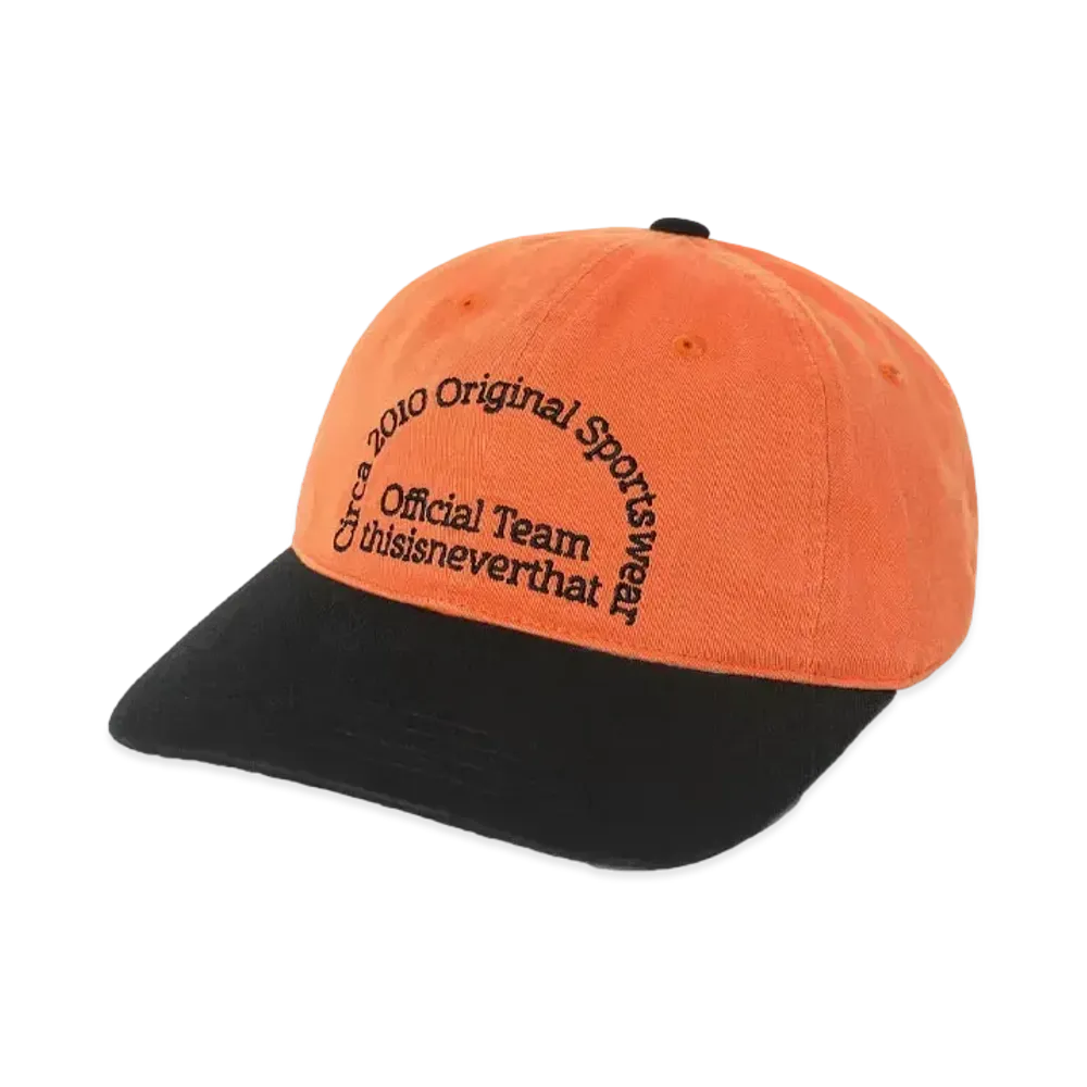 thisisneverthat TNT Team Cap "Orange/Black"