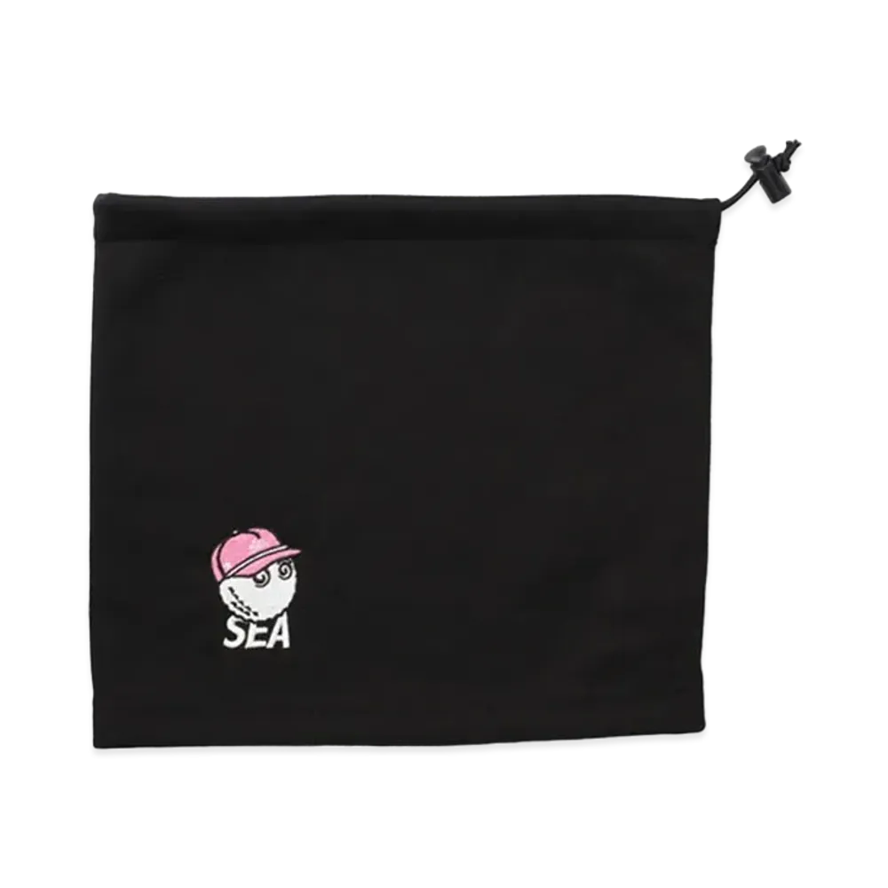 WIND AND SEA x Malbon Golf Neck Warmer "Black"