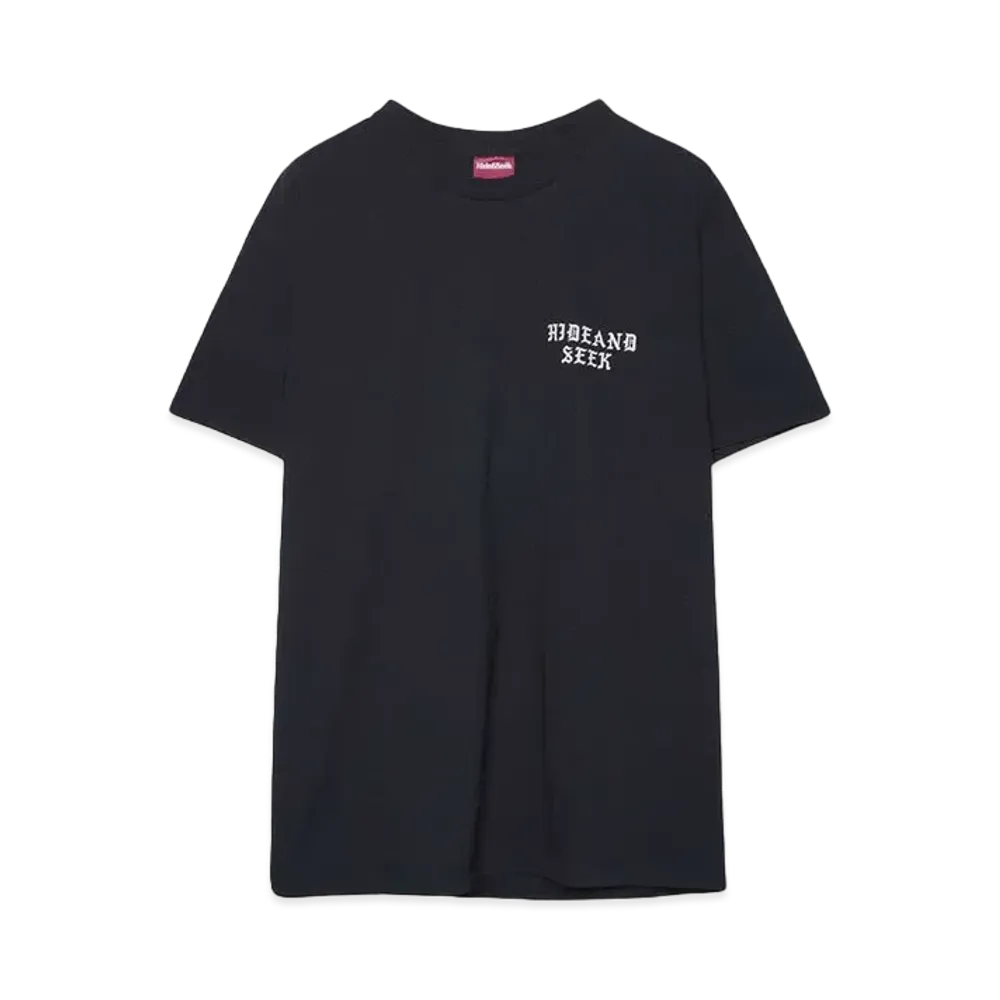 Hide and Seek Wolf S/S Tee "BLACK"