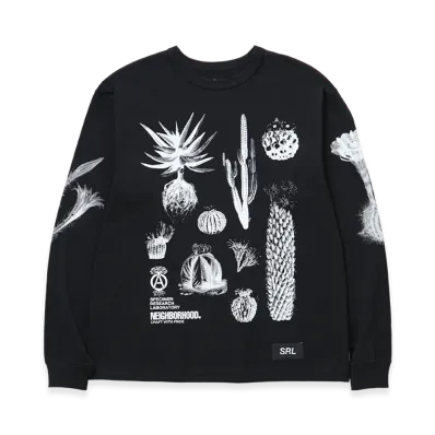 NEIGHBORHOOD SRL . Crewneck LS "Black"