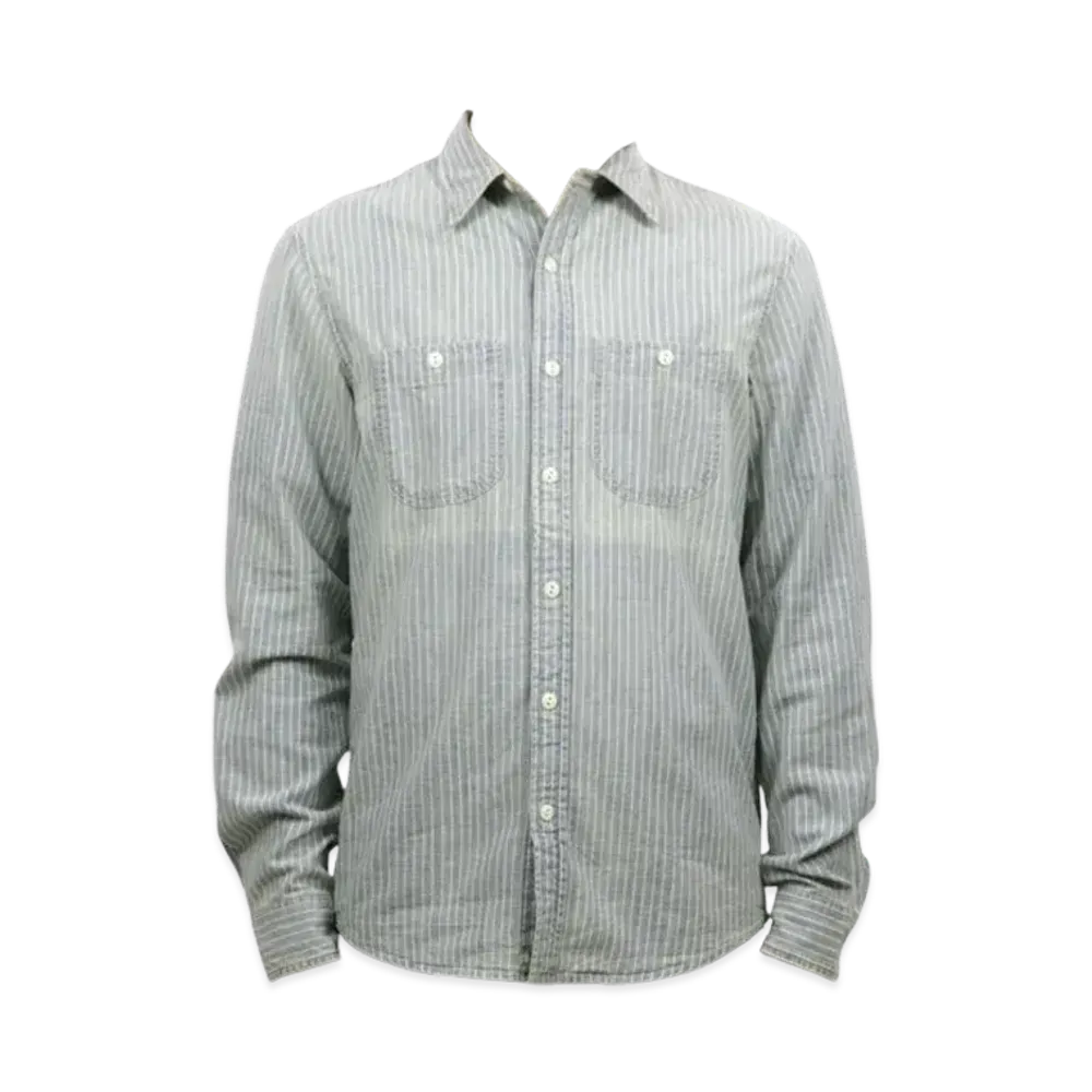 Polo Ralph Lauren Denim&Supply Striped Chambray Workshirt "Blue/White"