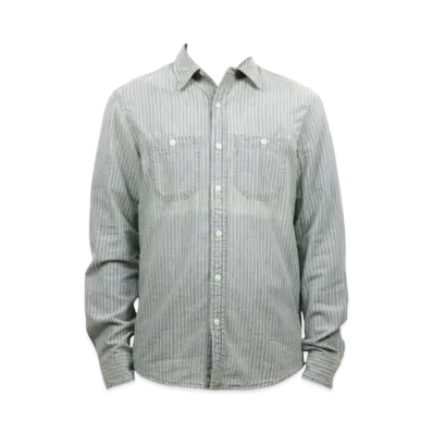 Polo Ralph Lauren Denim&Supply Striped Chambray Workshirt "Blue/White"