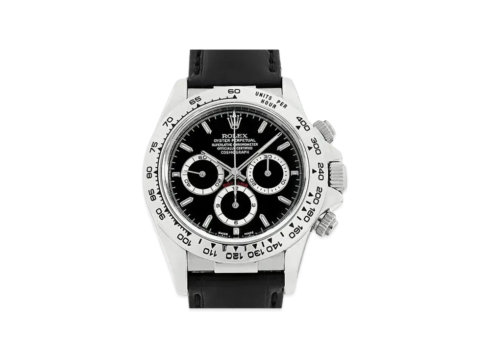 ROLEX Cosmograph Daytona "Black/White Gold"