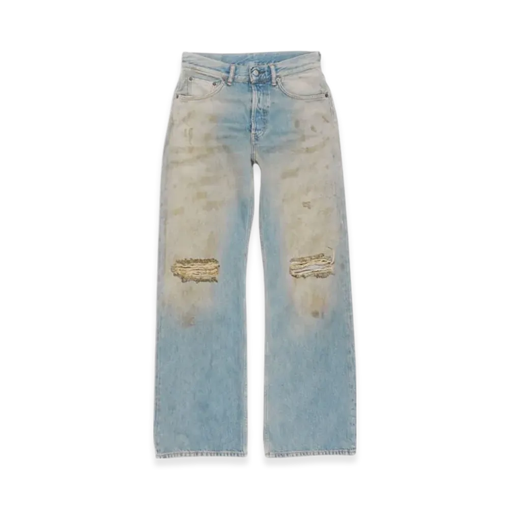 Acne Studios Loose fit jeans - 2021M "Mid Blue"
