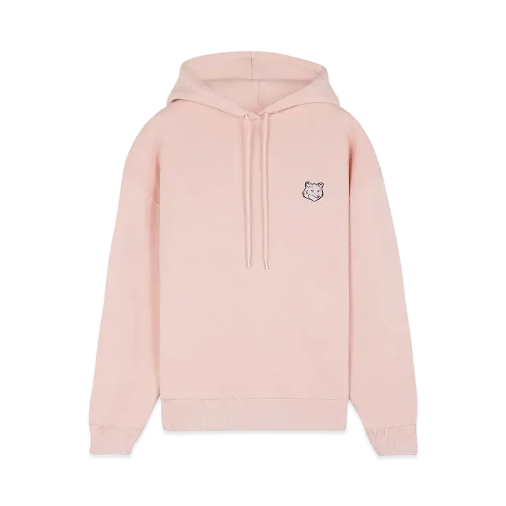 Maison Kitsune Women'S Bold Fox Head Patch Comfort Hoodie "Pasture rose"