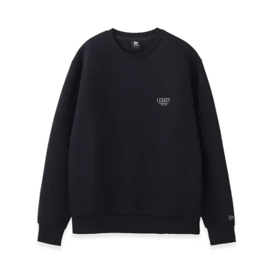 NEW ERA The Legacy Club Academy Tech Sweat Crewneck "Black"