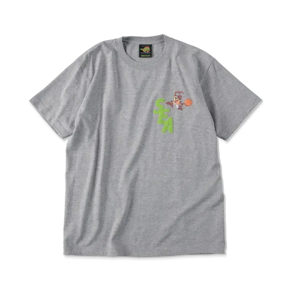 WIND AND SEA SPACE JAM (SPACE JAM-TASMANIAN DEVIL) S/S TEE "Gray"