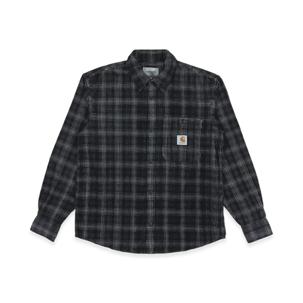 Carhartt WIP Flint Corduroy Overshirt "Vulcan Grey"