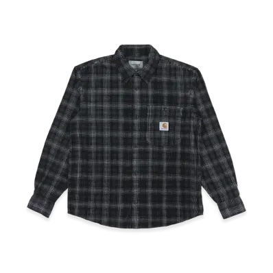 Carhartt WIP Flint Corduroy Overshirt "Vulcan Grey"