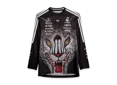 Y-3 x Mercedes AMG Petronas Formula 1 Team Driver Jersey Long Sleeve "Black"