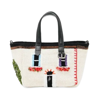 JW ANDERSON Mini Belt House Shoulder Bag "Cream"