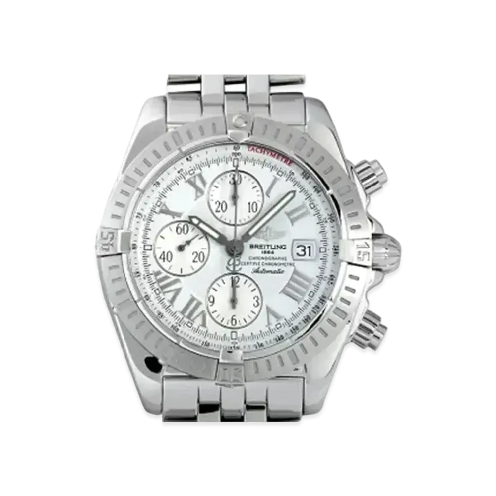 Breitling Chronomat Evolution "White/Stainless Steel"