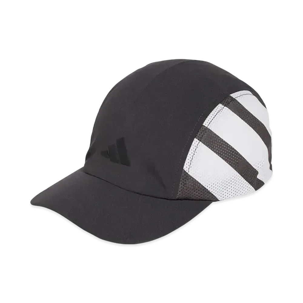 adidas 3-Panel Climacool Cap "Black/White"