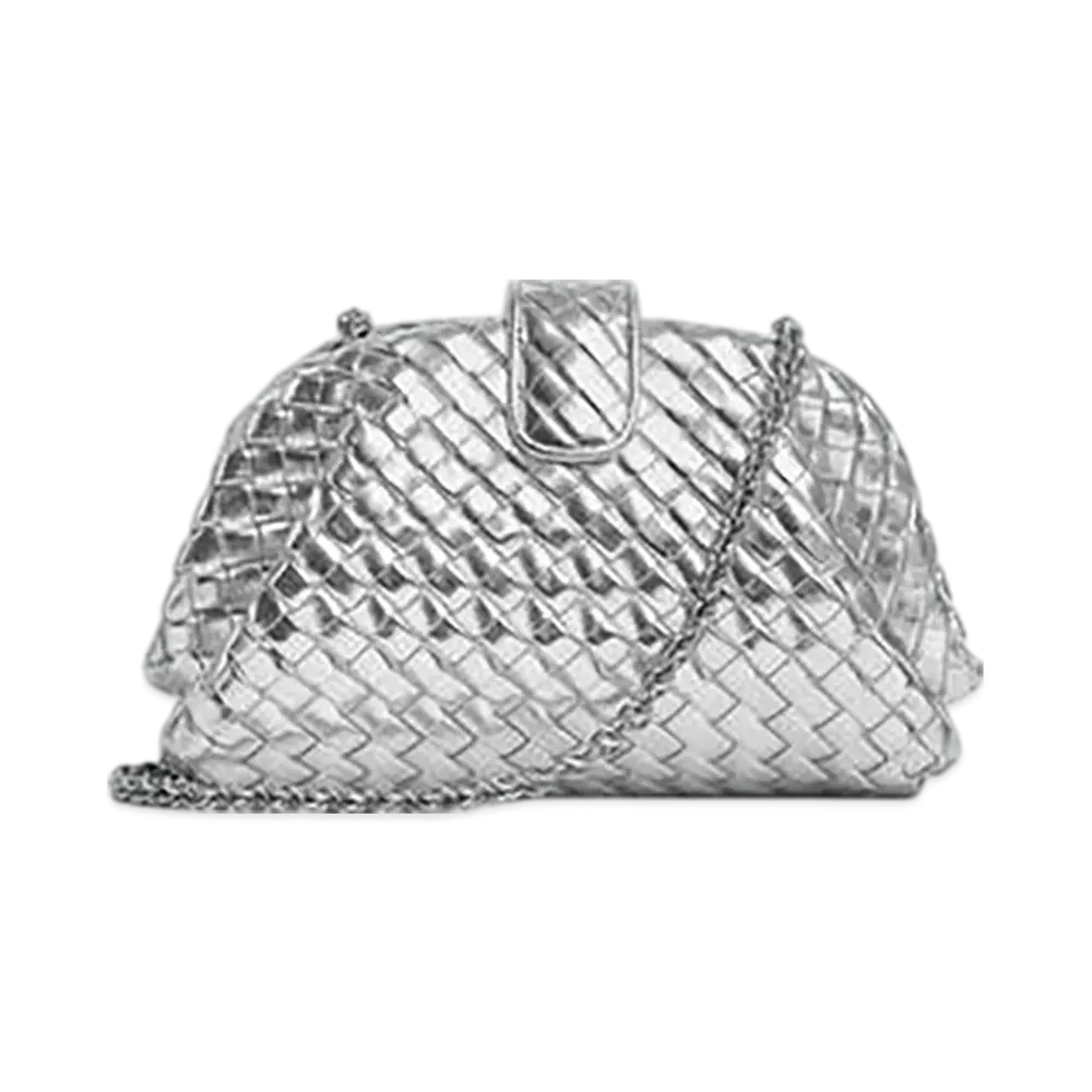 Bottega Veneta Small Lauren 1980 "Silver"