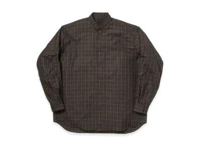 DAIWA PIER39 Tech Button Down Shirt L/S Plaids "Light Brown"