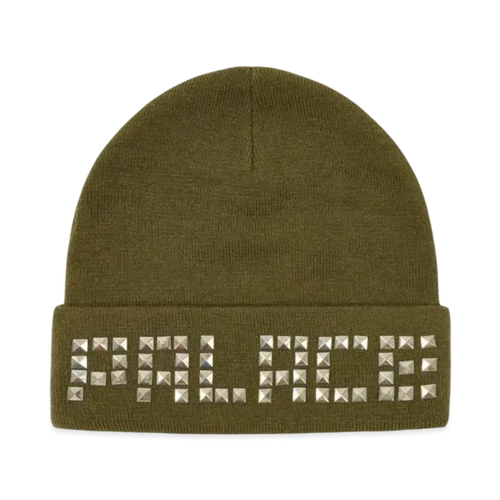 PALACE Emotional Studded Beanie "The Deep Green"