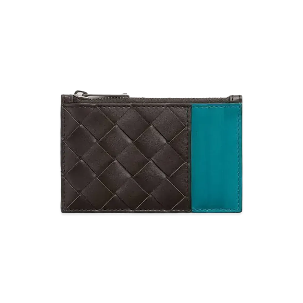 Bottega Veneta Zipped Card Case "Fondant"