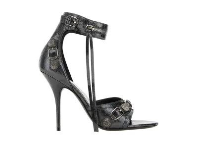 BALENCIAGA Women's Cagole H110 Sandals "Grey"