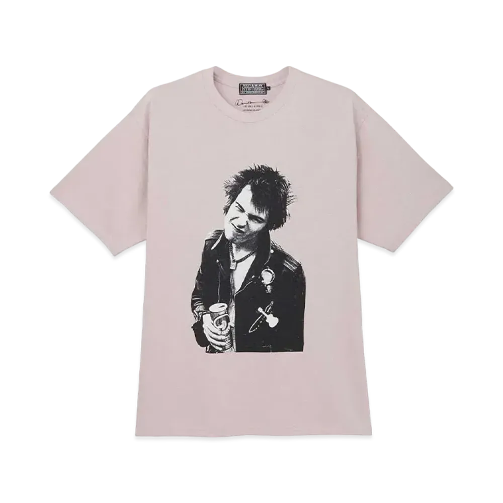 HYSTERIC GLAMOUR Dennis Morris/Sid Vicious Tee "Pink"