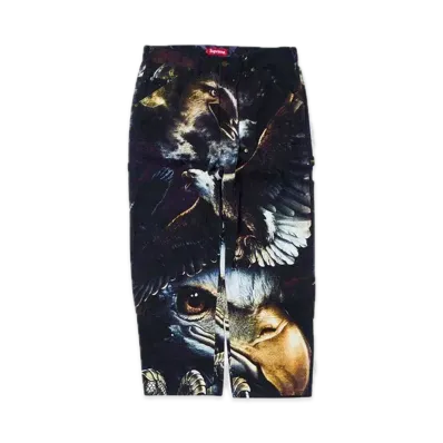 Supreme Eagle Double Knee Denim Painter Pant "Black"