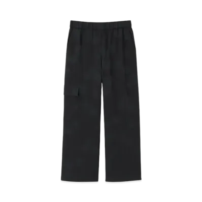 Paul Smith Women's Chamomile Floral Jacquard Cargo Pants "Navy"