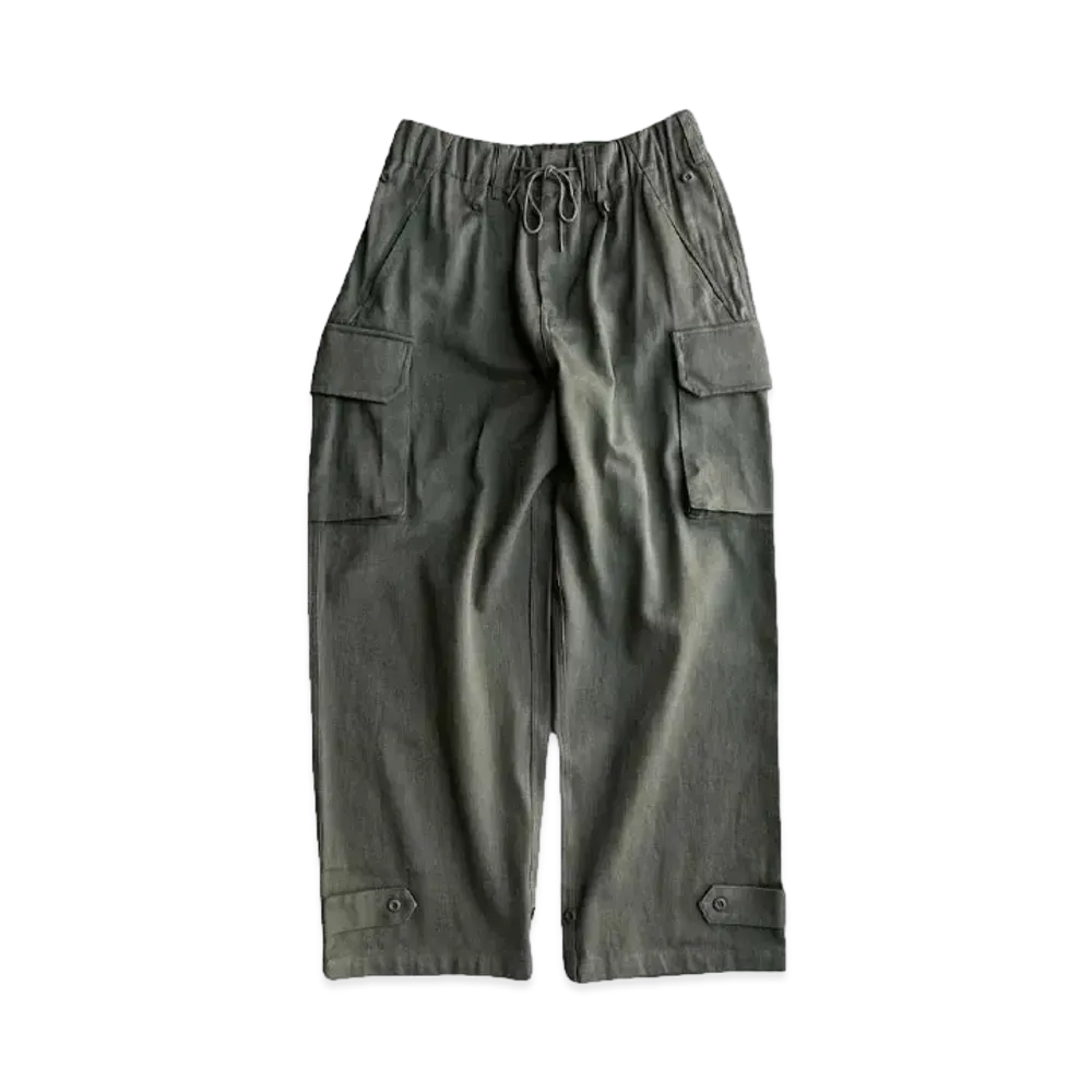 BALLSY.BROTHERS Military Deformation Pocket M47 Pants "Khaki"