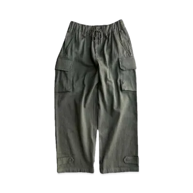 BALLSY.BROTHERS Military Deformation Pocket M47 Pants "Khaki"