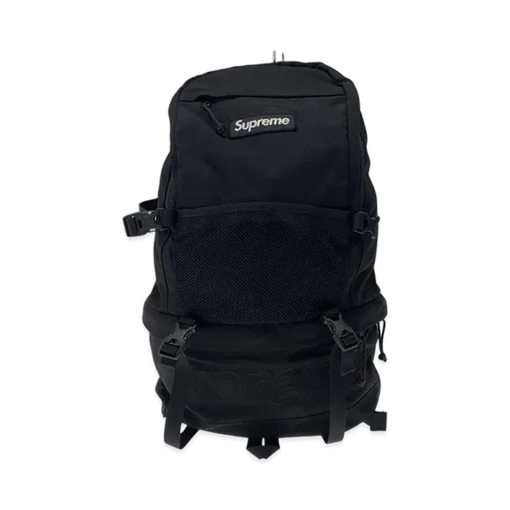 Supreme 15AW Backpack "Black "