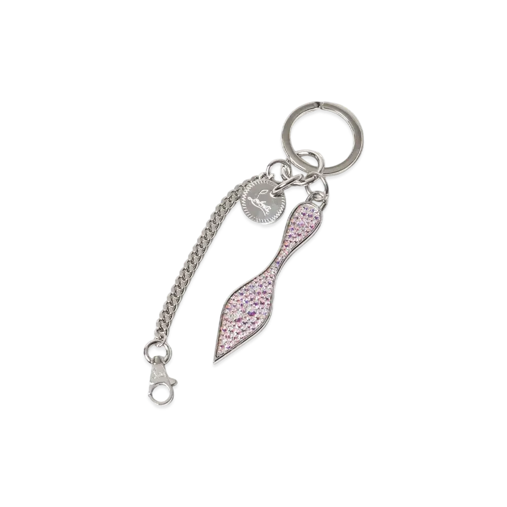 Christian Louboutin Red Sole Keyring "Silver"