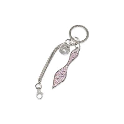 Christian Louboutin Red Sole Keyring "Silver"
