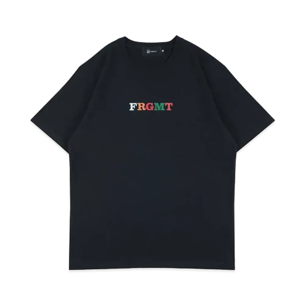 MEDICOM TOY x Robert Indiana x FRAGMENT FRGMT Beartee "Black"