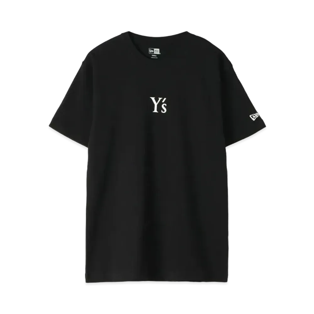 Yohji Yamamoto Y's NEWERA TEE [Y's BIG LOGO] "Black"