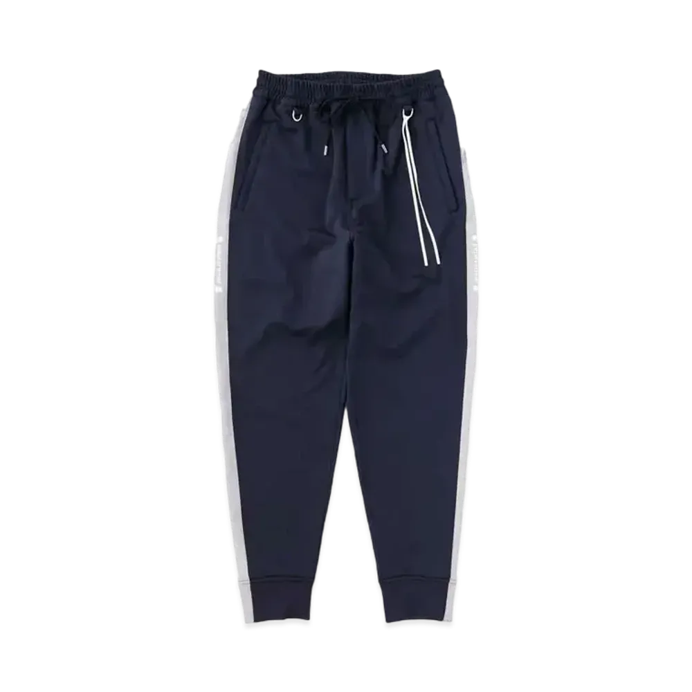 mastermind JAPAN Side Line Track Pants "Navy Gray"
