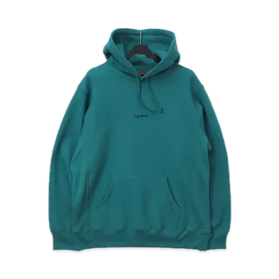 Supreme Trademark Hooded Sweatshirt "Green"