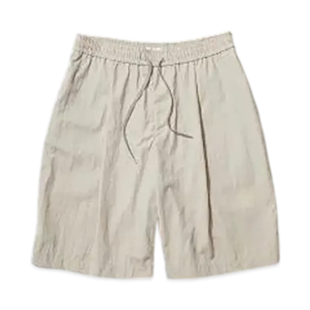 ATON High Twist Nylon Shorts "Beige"