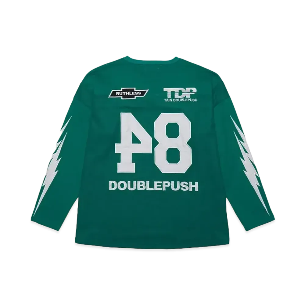 TAIN DOUBLE PUSH RUTHLESS FOOTBALL GAME SWEAT "GREEN"