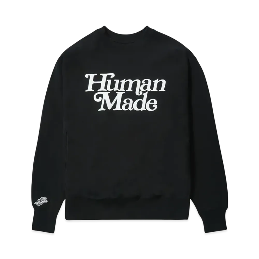 HUMAN MADE x Girls Don'T Cry Crew Neck Sweatshirt "Black" / VERDY