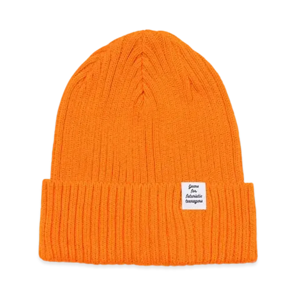 HUMAN MADE Cotton Rib Beanie "Orange"
