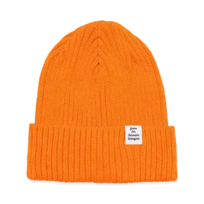 HUMAN MADE Cotton Rib Beanie "Orange"