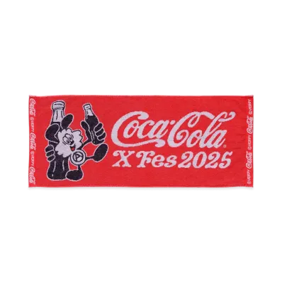 VERDY x Coca Cola X Fes 2025 Vick Towel "Red"