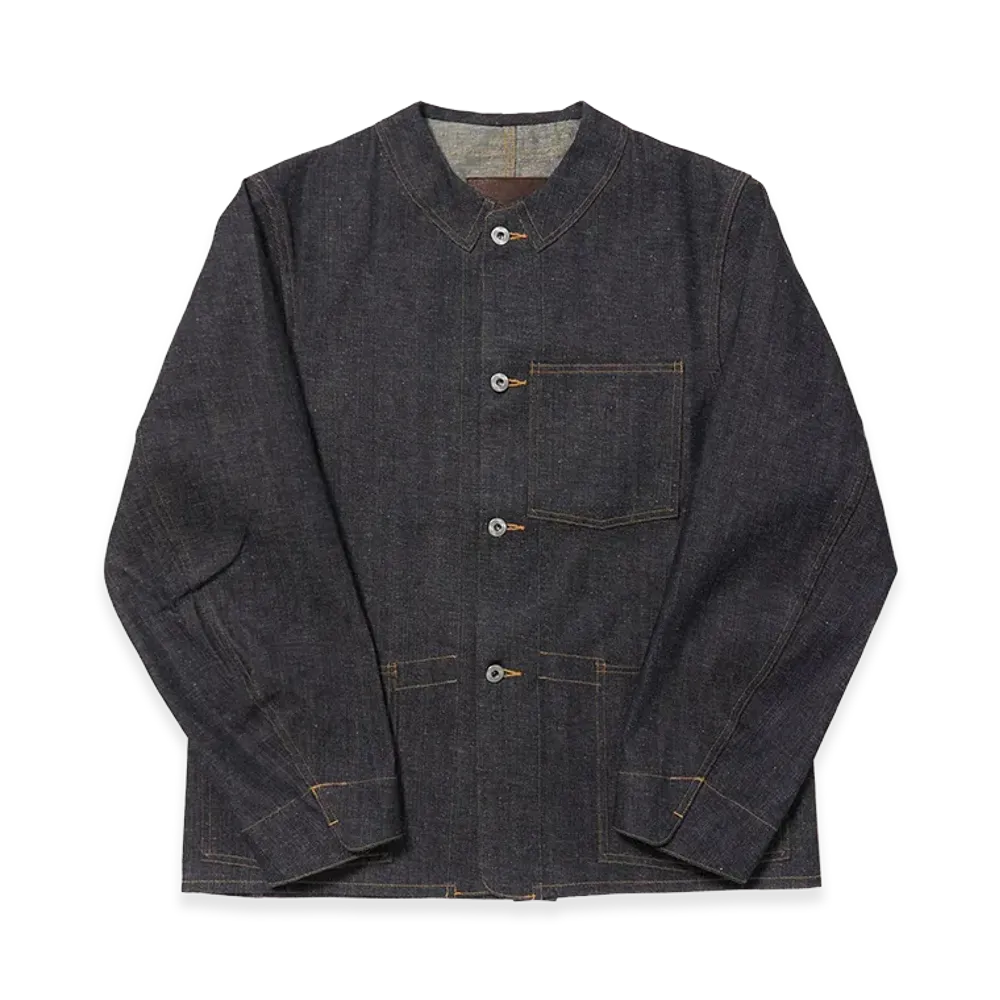 T.T Taiga Takahashi LOT.713 Railroad Denim Jacket "Raw Indigo"