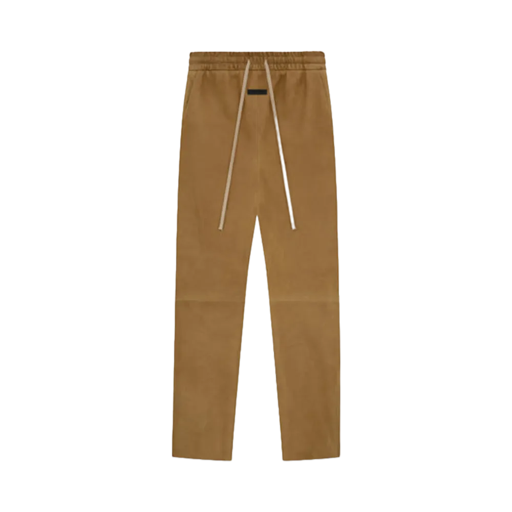 FEAR OF GOD Suede Forum Pants "Tuscan"