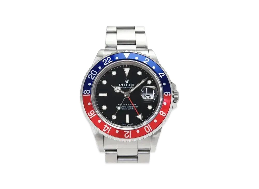 ROLEX GMT Master I "Black/Stainless Steel"