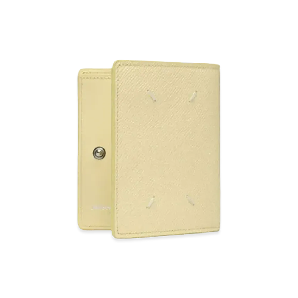 Maison Margiela Leather Card Holder "Lemon"