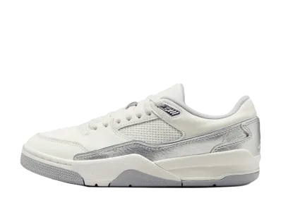 Nike Women's Jordan Flight Court SE "Sail/Wolf Grey/Metallic Silver"