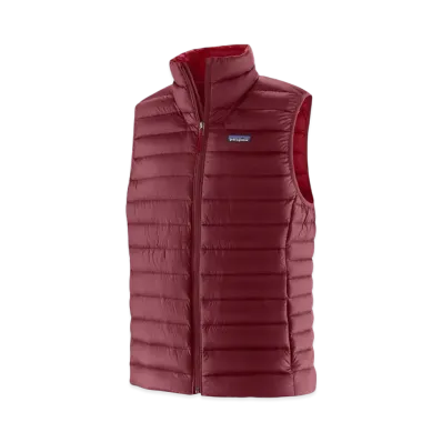 Patagonia Men's Down Sweater Vest "Carmine Red"