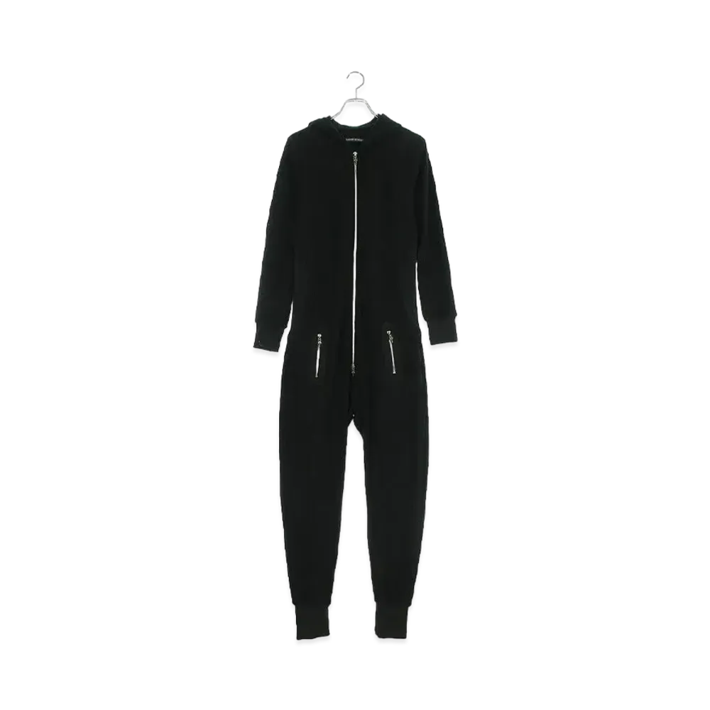 Chrome Hearts Cashmere Dagger Zip All In One Jump Suit "Black"