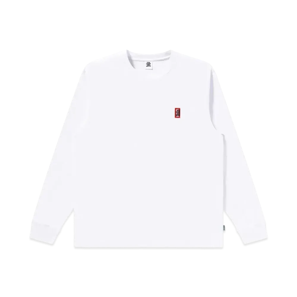 BlackEyePatch Small HWC L/S Tee "White"