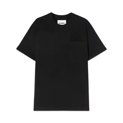 Jil Sander Men's Crew-Neck T-Shirt "Black"