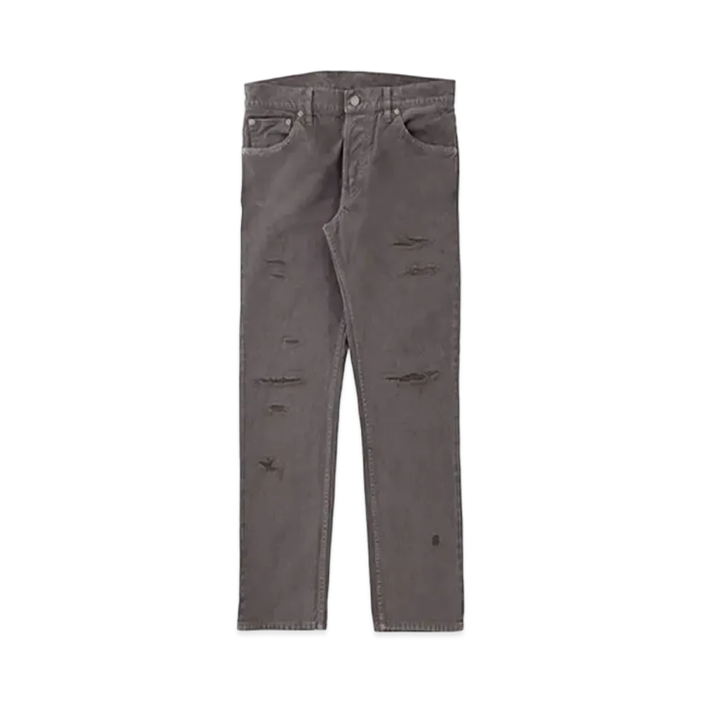 visvim FLUXUS 10 SERGE CRASH "Grey"